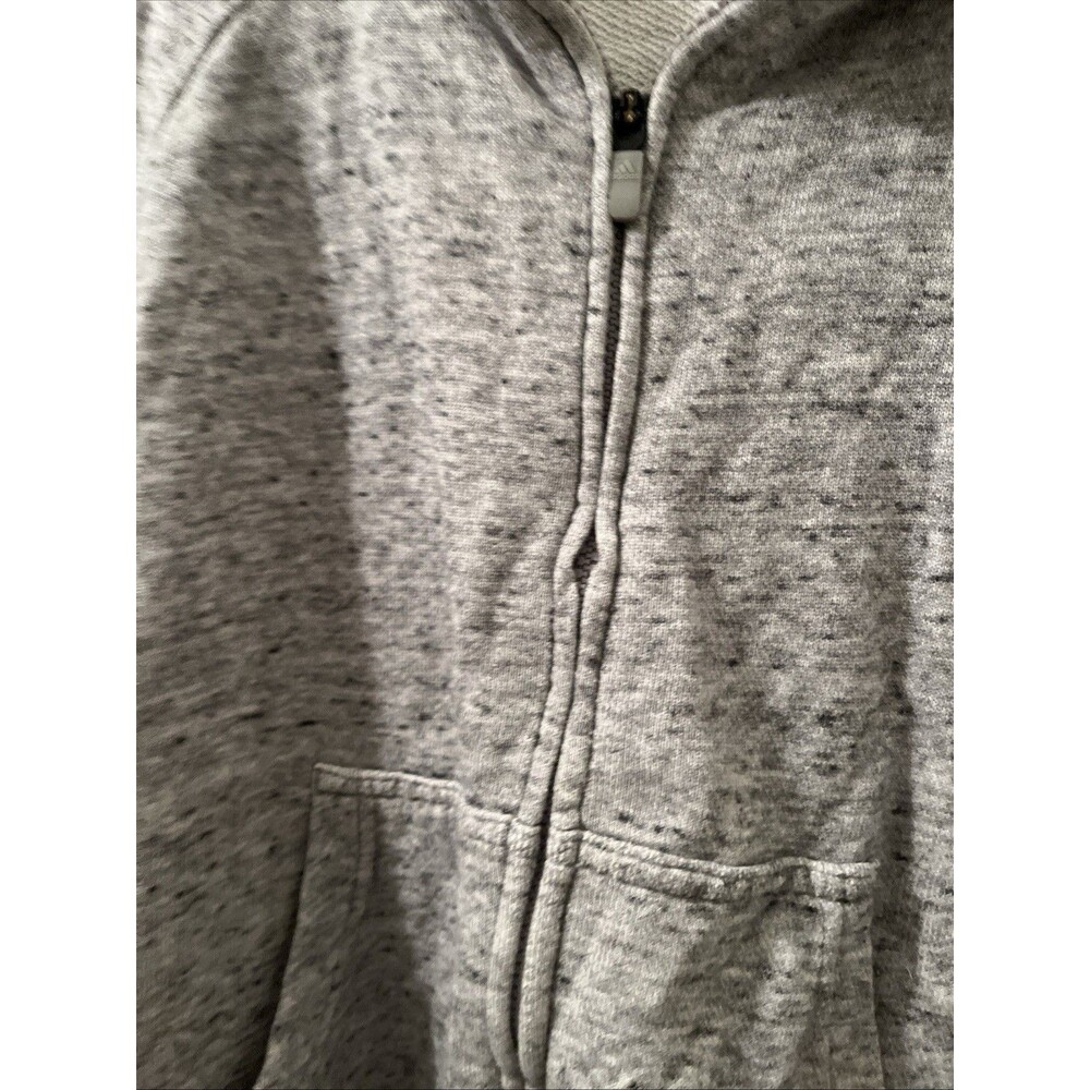 Adidas Women's Full Zip Sweatshirt Hoodie Jacket Size Unknown Gray - Picture 3 of 14